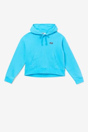 FILA Marina Hoodies Blue,Womens Clothing | CA.JOQCSE472